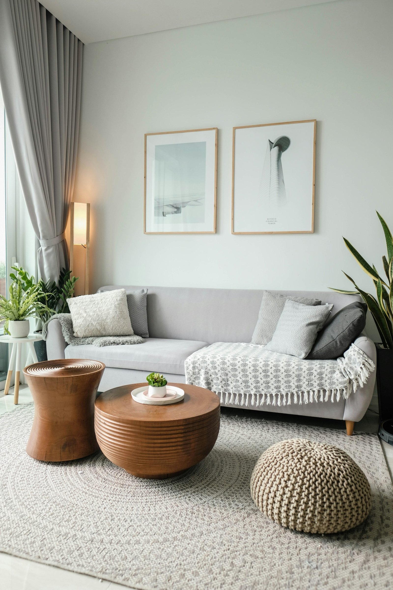 A living room at Azure Bay